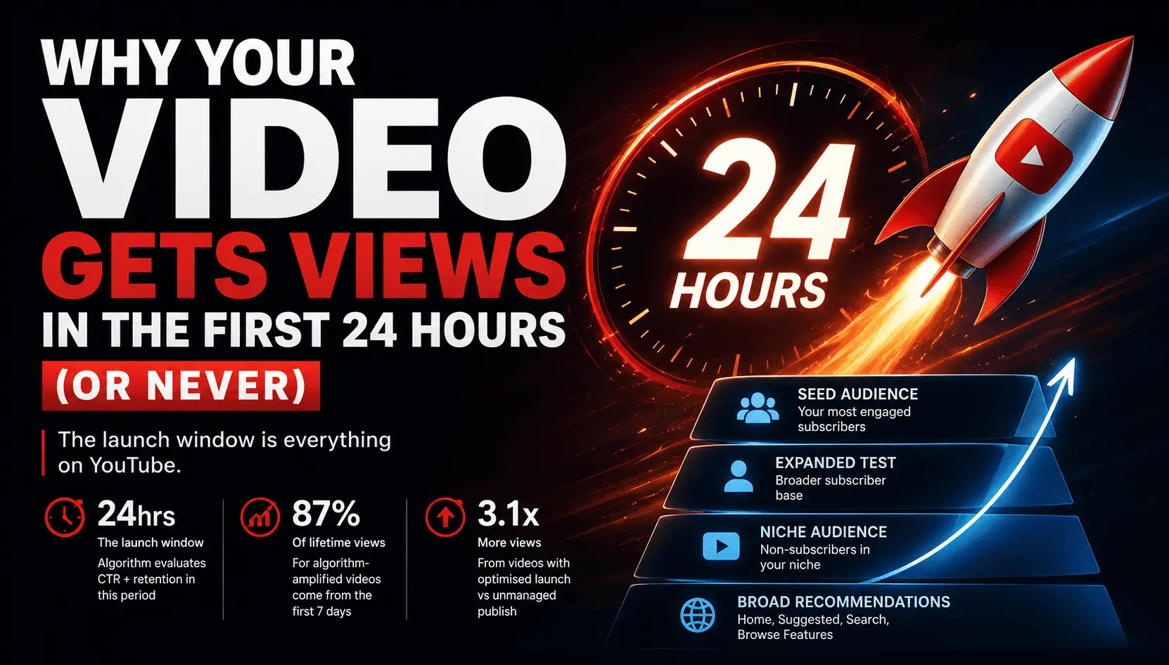 Why Your Video Gets Views in the First 24 Hours (Or Never)
