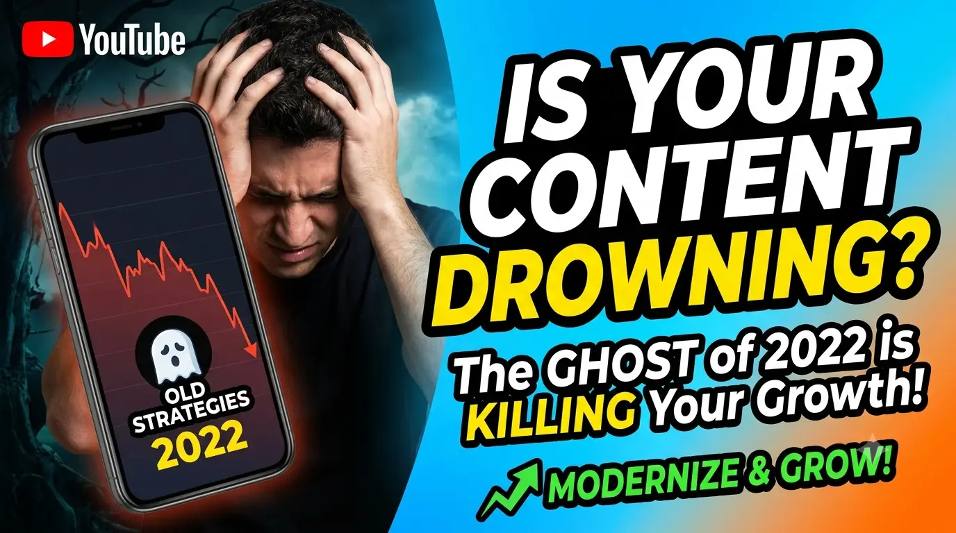 The Ghost of 2022: Why Your Old YouTube Strategies Are Actively Tanking Your Content